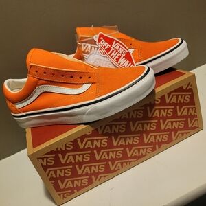 Vans Old Skool Orange Tiger/True White